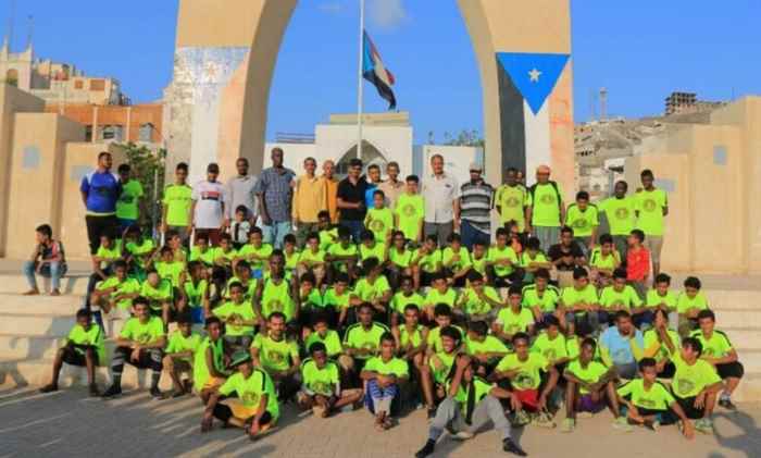 ضمن فعاليات مهرجان عدن الرياضي الاول والذي تقيمه دائرة الشباب والرياضة بالمجلس الانتقالي الجنوبي  اتحاد العاب القوى يُنظم مارثون 14 اكتوبر