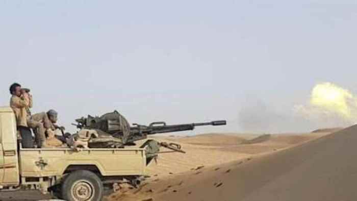 قوات العمالقة تحرر منطقة هجر كحلان وطوال السادة وتتقدم باتجاه النقوب شمال بيحان