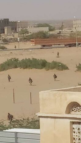 العمالقة تسيطر على النقوب وتتقدم تجاه بيحان