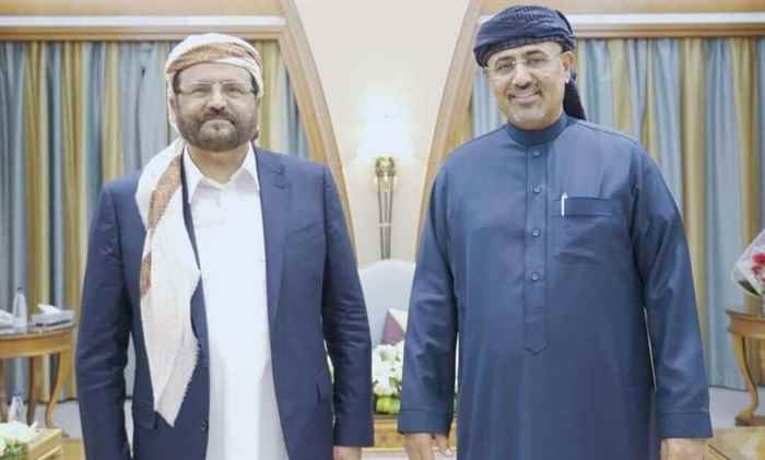 لقاء يجمع بين سلطان العرادة وعيدروس الزبيدي