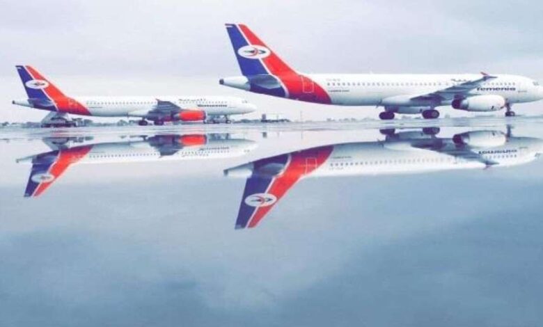 جدول رحلات الخطوط الجوية اليمنية ليوم غداً الإثنين