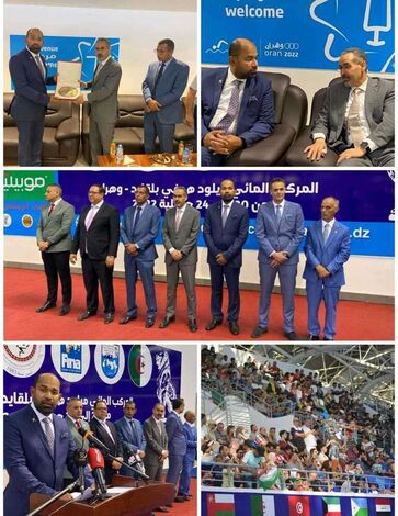 نجاح مميز للبطولة العربية الخامسة فنياً وتنظيمياً وجماهيرياً واعلامياً