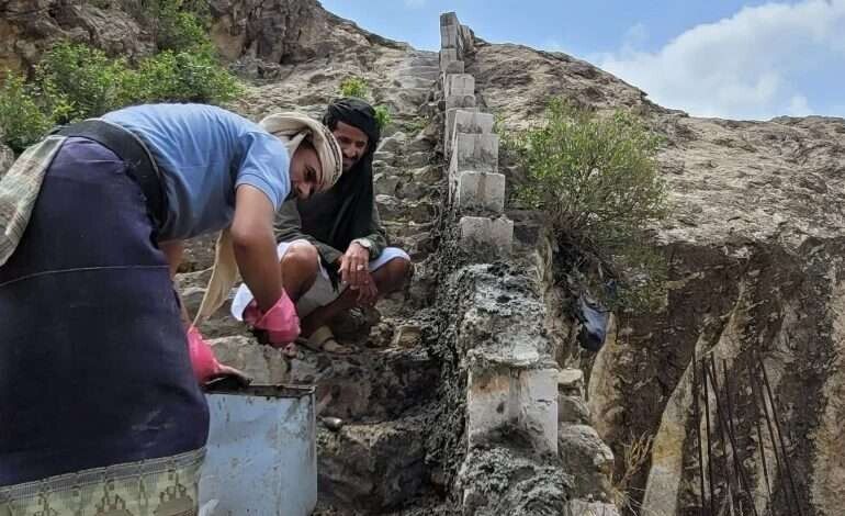 وفاة طفل تقود إلى بناء "سور نيلسون العظيم" في تعز