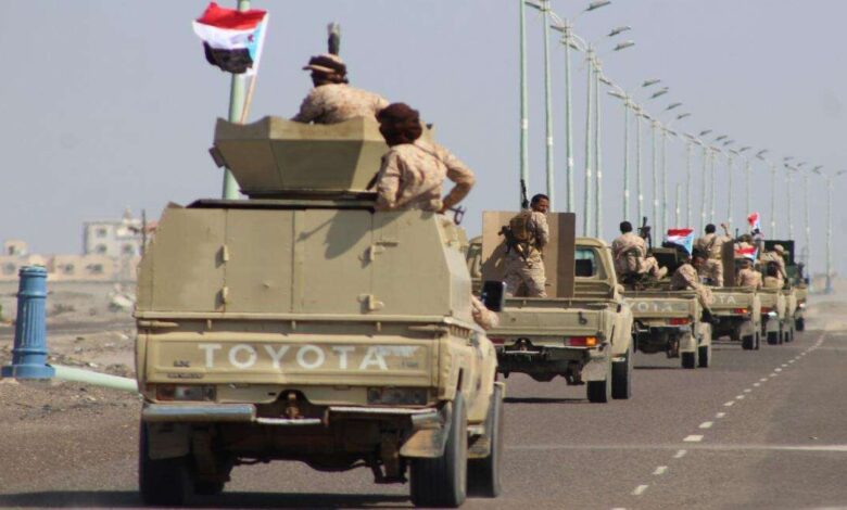 قوات الانتقالي تنتشر على طول الخط الساحلي في ابين
