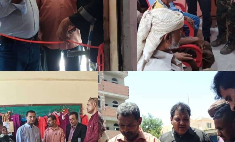 عدن.. جمعية المعاقين حركيا تدشن العام الدراسي الجديد
