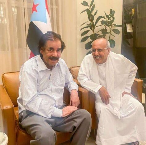 بالصور: ظهور جديد لـ علي سالم البيض من داخل الامارات