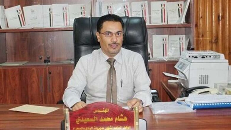 الوكيل السعيدي يفتتح مبنى ادارة ومخازن التحصين الموسع بوادي حضرموت والصحراء