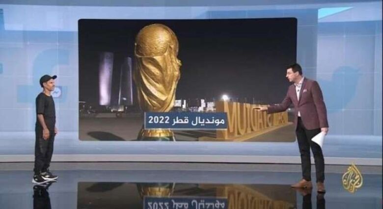 مذيع قناة الجزيرة فاخوري يثير غضب اليمنيين بعد محاولته السخرية من الكمبيوتر اليافعي