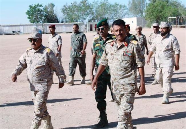 العميد بادبيس يشهد اختتام دورة الطبوغرافيا العسكرية وقراءة الخرائط والأجهزة الملاحية لمعسكرات هضبة حضرموت