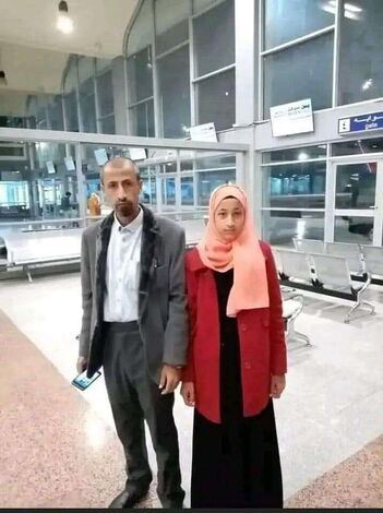 الطالبة منار الحبشي تغادر أرض الوطن نحو الأردن لتمثيل بلادنا في مسابقة القرآن الكريم