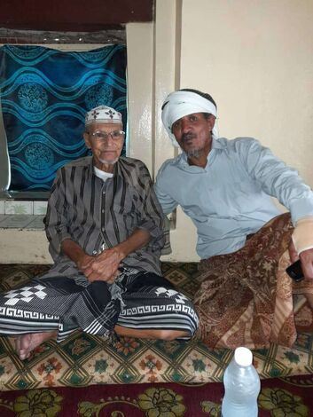 منصب يافع كلد يزور الشيخ محمد علي الطالبي