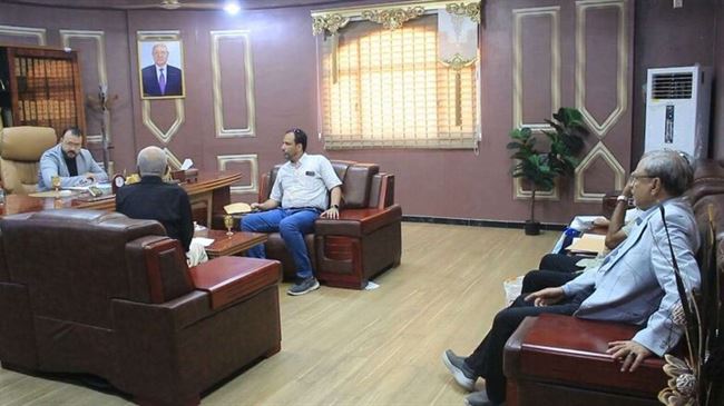 الوزير الحريزي يناقش مع النقيب البصيري نشاطات وفعاليات نقابة المهندسين