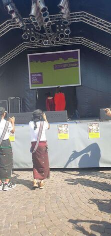 التكتل النسوي الجنوبي ينجح في توصيل صوت القضية الجنوبية عبر عروض فنية وثقافية في المانيا